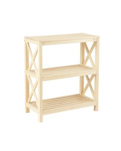Stone Branch Empty Seed-Starting Shelving Unit Without Lights - Ivory