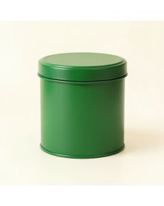 Holly Crest Storage Canister With Lid - Green (synthetic illustration; no displayed measurements)