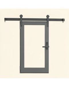 Sliding Standard Single Barn Door Hardware Kit (synthetic illustration; no displayed measurements)