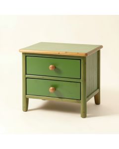 Field Edge Nightstand - Green (synthetic illustration; no displayed measurements)