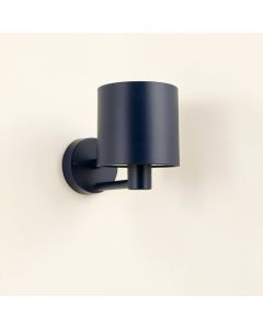 Willow Bend Wall Sconce Mounted On A Plain Wall - Navy (synthetic illustration; no displayed measurements)