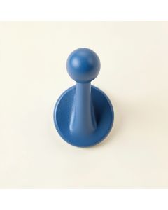 Rowan Branch Wall-Mounted Robe Hook - Blue (synthetic illustration; no displayed measurements)