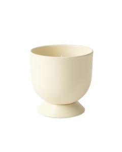 Vale Crest Empty Candle Holder - Cream
