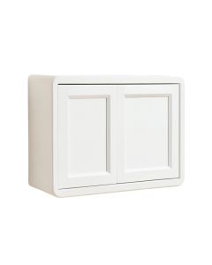 Hill Arc Wall-Mounted Entry Cabinet (synthetic illustration; no displayed measurements)