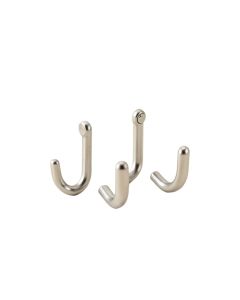 Heriberto Acrylic Globe Shower Curtain Hooks