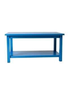 Cliff Dell Empty Workshop Workbench - Blue (synthetic illustration; no displayed measurements)