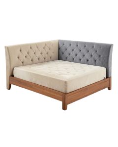 Ide Tufted Upholstered Low Profile Standard Bed (synthetic illustration; no displayed measurements)