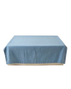 Willow Edge Flat Bed Sheet - Blue