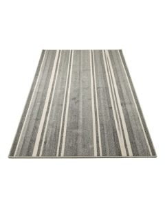 Pine Bend Rectangular Area Rug - Gray