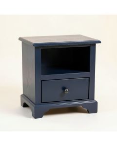 Aspen Bridge Nightstand - Navy (synthetic illustration; no displayed measurements)