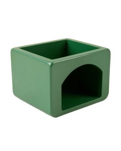 Pine Brook Empty Furniture-Style Litter Enclosure - Green (synthetic illustration; no displayed measurements)