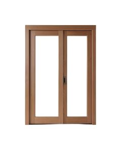 Twilight Glass Sliding Closet Doors With Installation Hardware Kit
