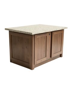 Dadler Kitchen Island With Granite Top