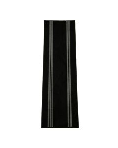 Shore Bridge Narrow Runner Rug - Black (synthetic illustration; no displayed measurements)