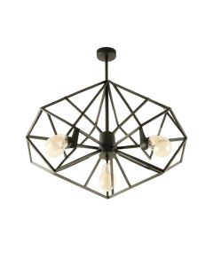 Carytown 4 - Light Unique Geometric Chandelier