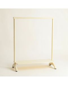 Heath Bridge Empty Garment Rack - Cream (synthetic illustration; no displayed measurements)