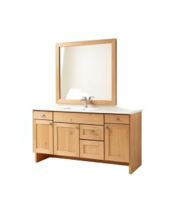 Sheffield 72 '' Double Bathroom Vanity Set (synthetic illustration; no displayed measurements)