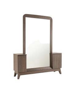 Hudson Ferry Modern & Contemporary Beveled Dresser Mirror