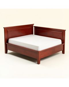 Massaoud King Low Profile Standard Bed (synthetic illustration; no displayed measurements)