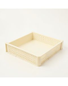 Reed Branch Empty Under-Desk Cable Tray - Ivory (synthetic illustration; no displayed measurements)