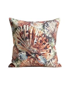 Mcclung Abstract Scallop Outdoor Rectangular Pillow Cover With Filling