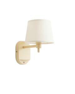 Alder Branch Wall Sconce Mounted On A Plain Wall - Ivory (synthetic illustration; no displayed measurements)