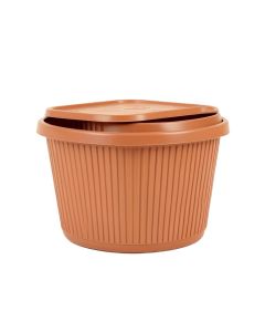Willow Canyon Laundry Hamper - Terracotta (synthetic illustration; no displayed measurements)