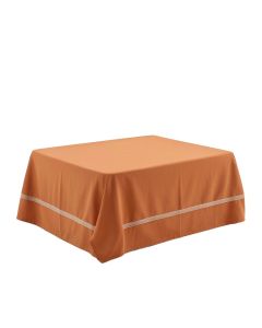 Rowan Bluff Flat Bed Sheet - Terracotta