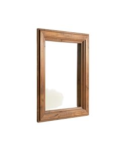Lorcan Rustic Traditional Beveled Accent Mirror