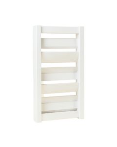 Shore Bluff Empty Vertical Garden Frame - White