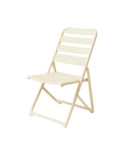 Brook Branch Folding Outdoor Chair - Cream