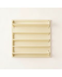 Briar Bridge Empty Wall-Mounted Tool Organizer Panel - Ivory (synthetic illustration; no displayed measurements)