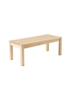 Flint Bluff Indoor Bench - Beige (synthetic illustration; no displayed measurements)