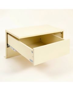 Clay Field Under-Desk Drawer Unit - Ivory (synthetic illustration; no displayed measurements)