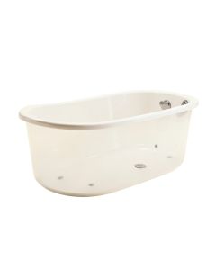 Juno 67 '' X 32 '' Freestanding Soaking Bathtub (synthetic illustration; no displayed measurements)
