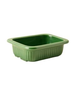 Heath Canyon Empty Railing Planter With Integral Brackets - Green (synthetic illustration; no displayed measurements)