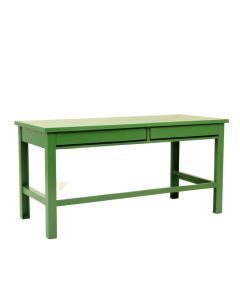 Cedar Bluff Empty Workshop Workbench - Green