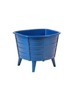 Vale Canyon Empty Raised Planter - Blue