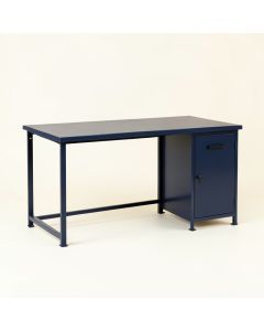Dawn Bend Empty Workshop Workbench - Navy (synthetic illustration; no displayed measurements)