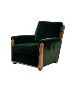 Pouliot 29.3 '' Wide Velvet Manual Rocker Standard Recliner