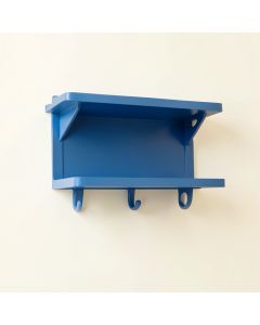 Heath Dale Wall-Mounted Entryway Organizer Shelf - Blue (synthetic illustration; no displayed measurements)