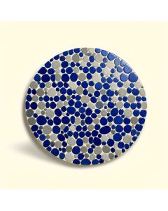 Cascade 12 '' X 12 '' Porcelain Penny Round Mosaic Wall & Floor Tile (synthetic illustration; no displayed measurements)