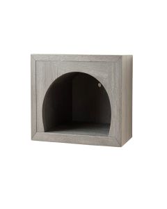 Cove Crest Wall-Mounted Cat Perch - Gray (synthetic illustration; no displayed measurements)