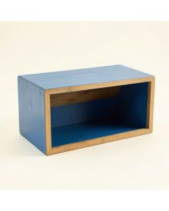 Hazel Dell Shoe Storage Bench - Blue (synthetic illustration; no displayed measurements)