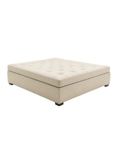 Ronnie Tufted Upholstered Low Profile Storage Platform Bed (synthetic illustration; no displayed measurements)