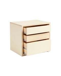 Stone Arc Small-Parts Storage Drawer Cabinet - Cream
