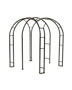 2 Piece For Climbing Plants Steel Arched Trellis Set