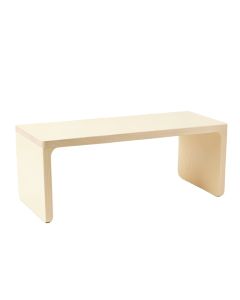Birch Branch Indoor Bench - Cream (synthetic illustration; no displayed measurements)