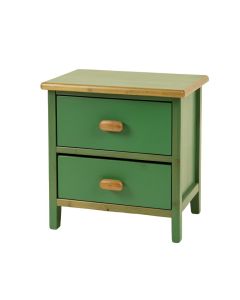 Elm Bridge Nightstand - Green (synthetic illustration; no displayed measurements)