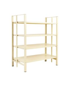 Flint Brook Empty Seed-Starting Shelving Unit Without Lights - Cream (synthetic illustration; no displayed measurements)
